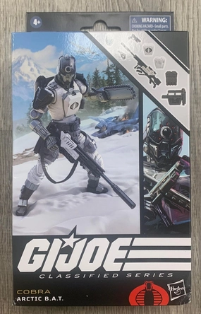 Action Hero Hasbro G.I. Joe Classified Series #69 Arctic B.A.T Action Figure Exclusive