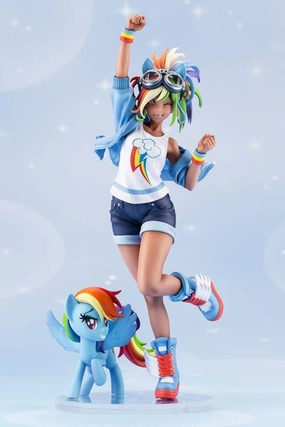 Game Character Kotobukiya Bishoujo My Little Pony Rainbow Dash Statue SV242
