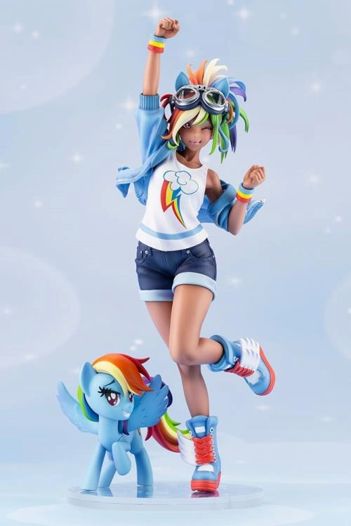 Game Character Kotobukiya Bishoujo My Little Pony Rainbow Dash Statue SV242
