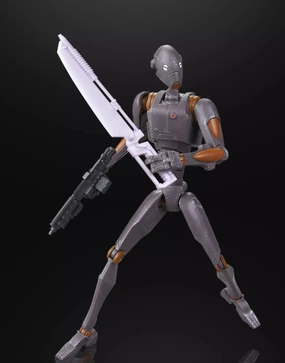 Display Cabinet Immersive experience Hasbro Star Wars Black Series The Clone Wars #18 Commando Droid 6 Inch Action Figure