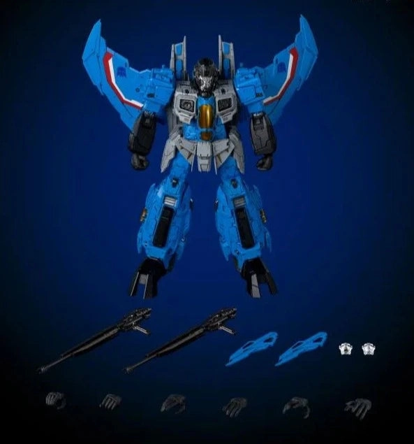 Augmented reality Articulated Model ThreeZero Transformers Thundercracker MDLX Action Figure
