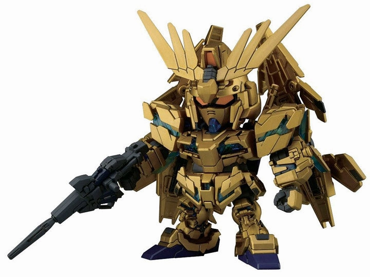 Garden Ornament Gift Guide Gundam SD BB #394 RX-0 Unicorn Gundam Unit 3 Phenex BB Model Kit