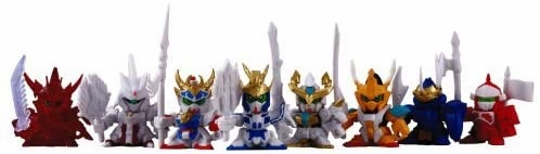 Rare Edition Gundam SD BB  Sangokuden Collection #2 Sekiheki Set Model Kit