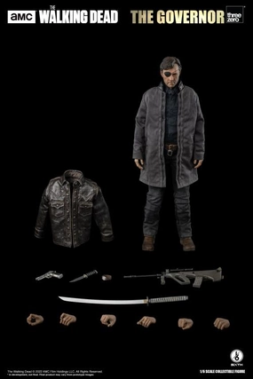 ThreeZero 1/6 The Walking Dead The Governor Sixth Scale Figure Character Model