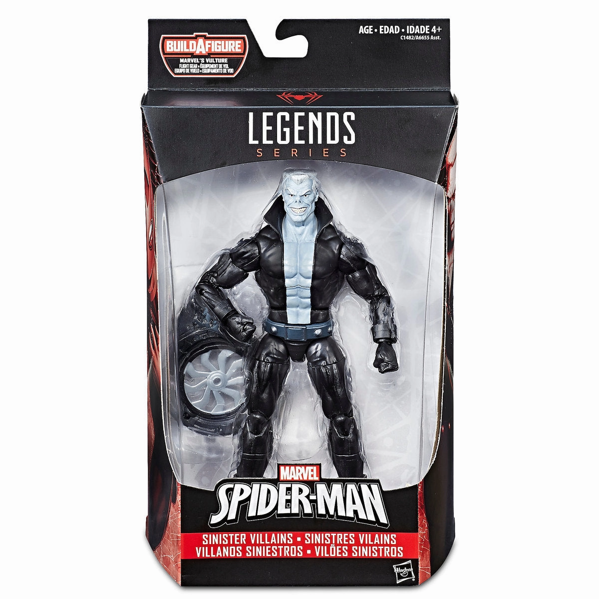 Book Character Memory Keepsake Marvel Legends Tombstone Action Figure - Legends Build-A-Figure Collection - Spider-Man - 6''