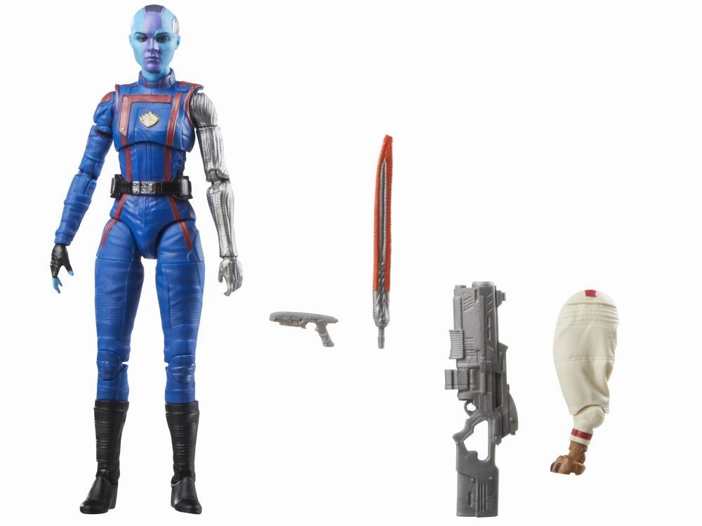 Marvel Legends Guardians of the Galaxy Vol 3 Wave Nebula (Marvel's Cosmo BAF) Action Figure Robot Design Special Color