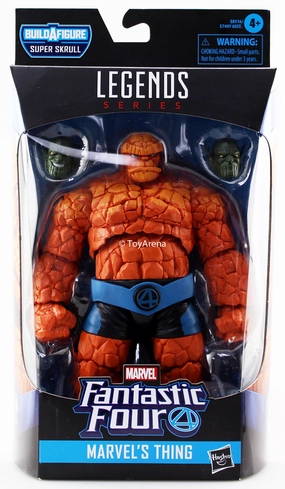 Archeological Replica Marvel Legends Fantastic Four The Thing BAF Super Skrull Action Figures