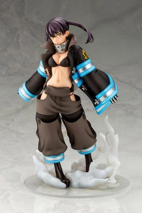 Niche Interest Art Object Kotobukiya 1/7 Fire Force Tamaki Kotatsu ArtFX J Scale Statue PP844