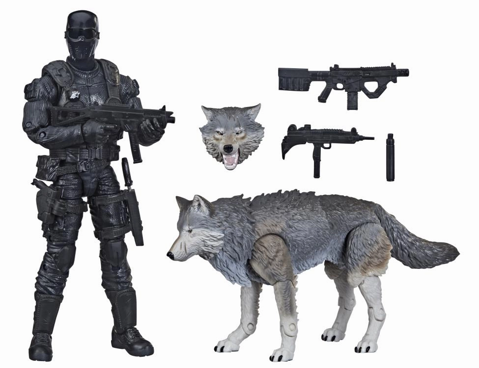 Hasbro G.I. Joe Classified Series #30 Snake Eyes and Timber: Alpha Commandos Action Figure Dragon Statue