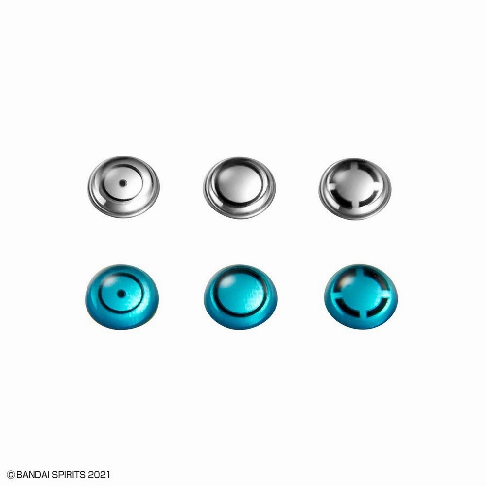 Beginner Friendly Fantasy Elf Bandai 30 Minutes Missions 30MM HG Gundam 1/144 Customize Material #06 3D Lens Stickers 2 Model Kit