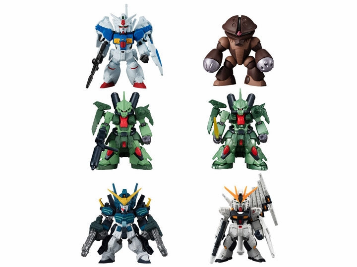 Instagram Worthy Vinyl Figure Bandai FW Fusion Works Gundam Converge 10th Anniversary Selection #02 Trading Figure Set of 6