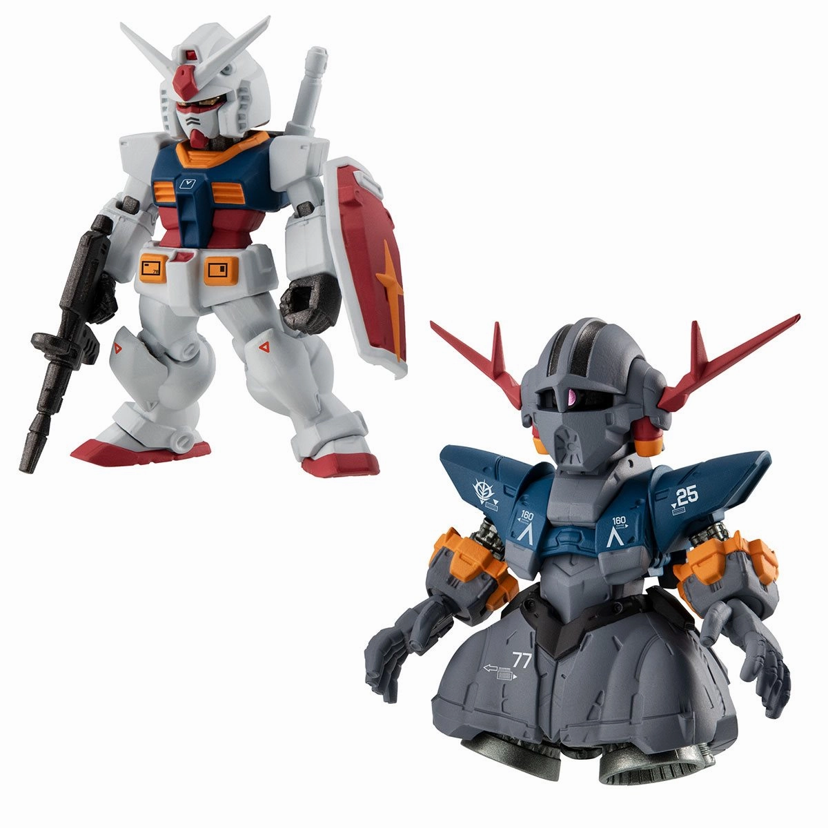 Bandai FW Fusion Works Gundam Converge 45th Commemorative Last Shooting Set Trading Figure Set of 2 Staff Pick