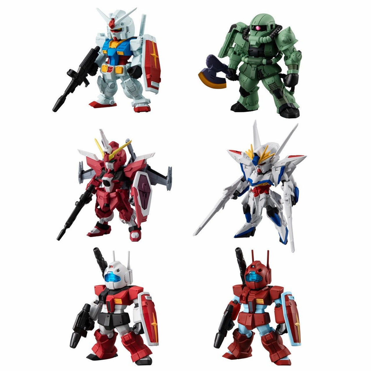 Virtual Good Bandai FW Fusion Works Gundam Converge Volume 26 Trading Figure Set of 10