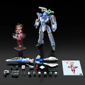 Articulated Joints Family Heirloom Bandai Macross Delta HG 1/100 VF-31J Siegfried (Hayate Immelmann Use) Deluxe Set Model Kit