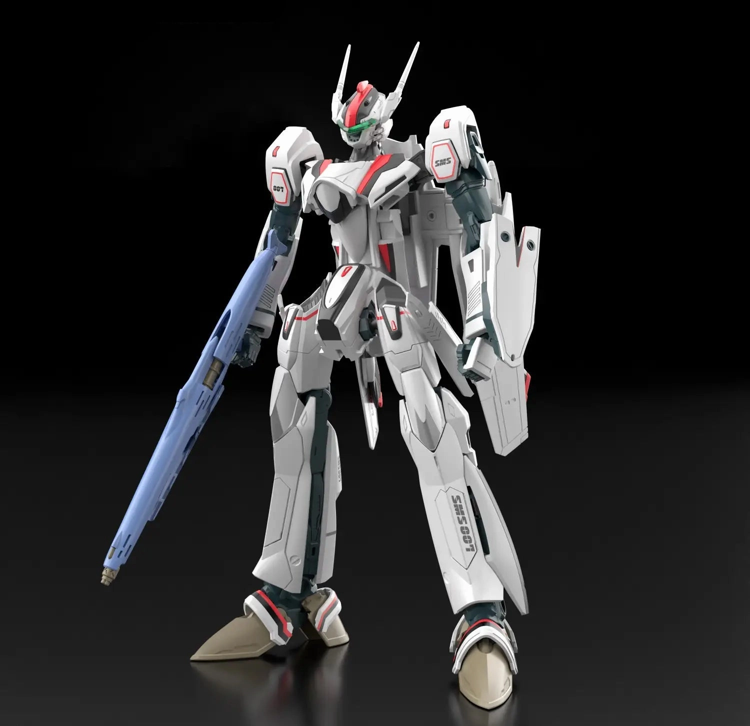 Bandai Macross Frontier HG 1/100 VF-25F Messiah Valkyrie (Alto Saotome Custom) Model Kit Ball Joint Painting Kit