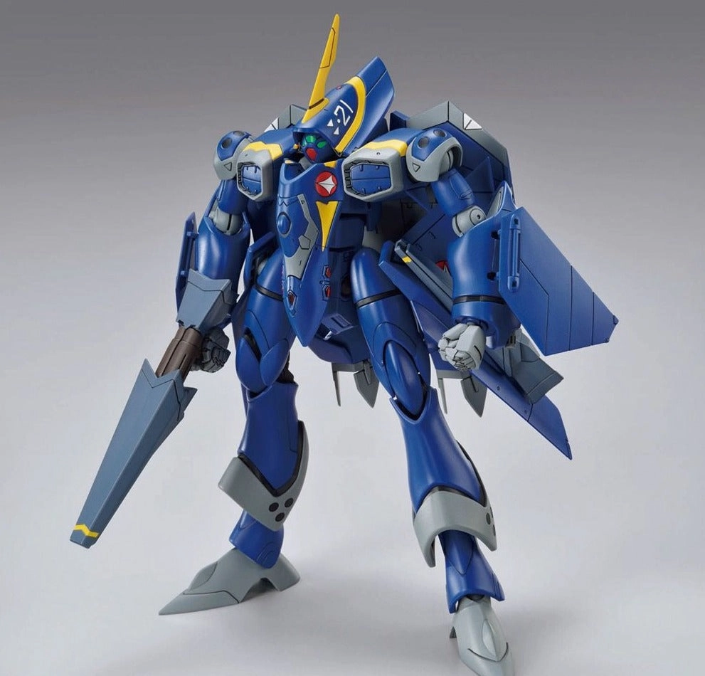 Antique Reproduction Gift Idea Bandai Macross Plus HG 1/100 YF-21 Guld Goa Bowman Machine Model Kit