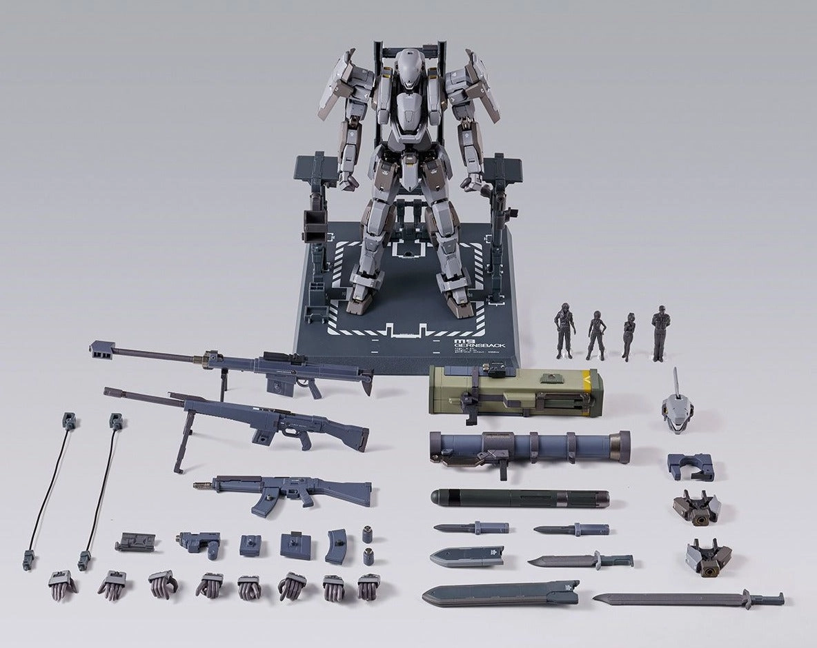 Battle Replica Rustic style Bandai Metal Build Full Metal Panic! Invisible Victory M9 Gernsback Ver. IV Action Figure Exclusive