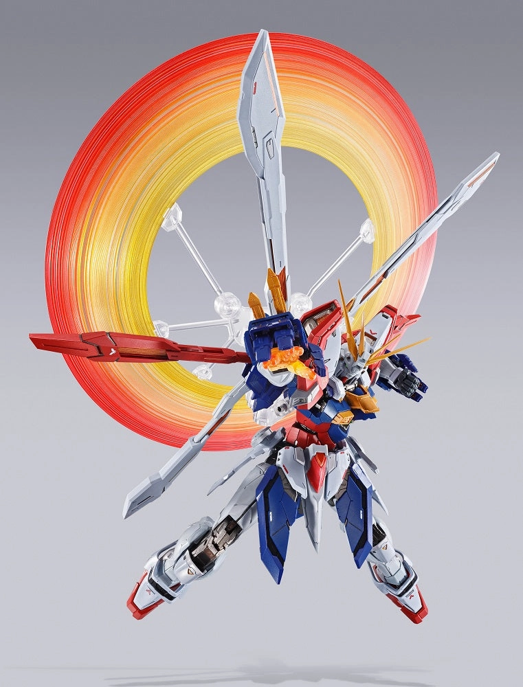 Bandai Metal Build G Gundam God Gundam (Burning Gundam and Burning Gundam Second Ver.) Action Figure Vinyl Model