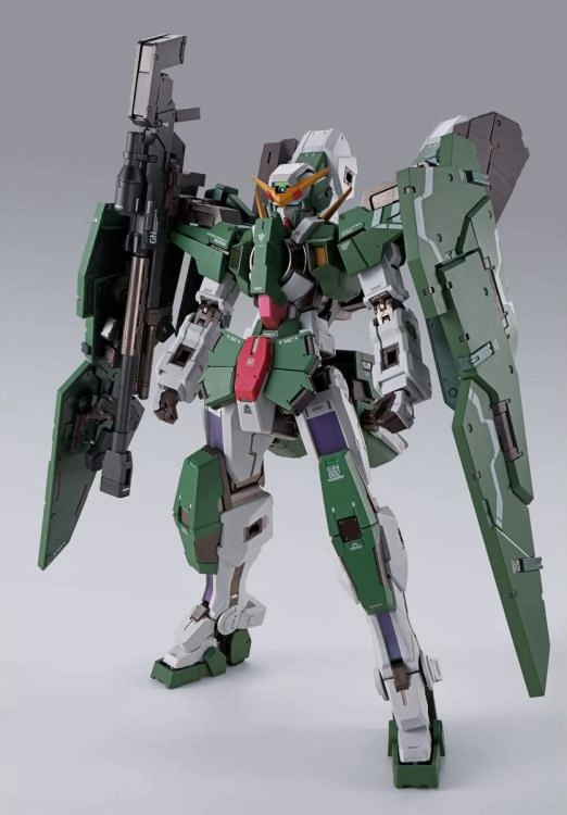 Bandai Metal Build Gundam 00 Gundam Dynames and Devise Dynames Action Figure Hand Sculpted Mini Statue