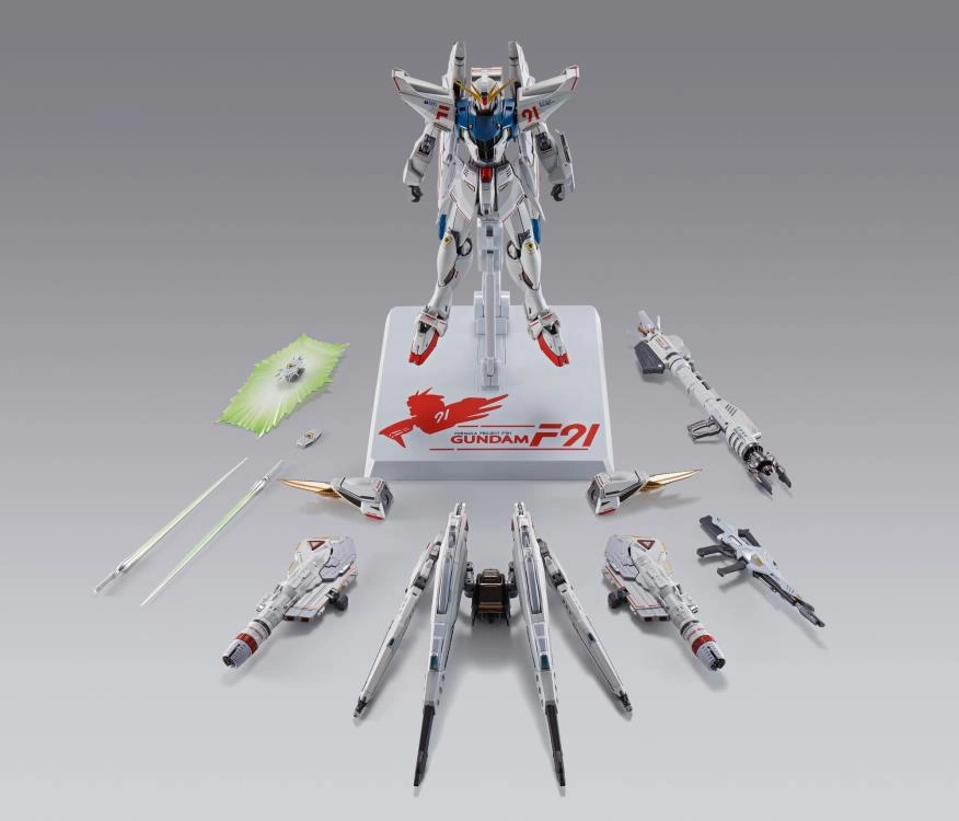 Bandai Metal Build Gundam F91 Formula 91 (Chronicle White Ver.) Exclusive Action Figure Vinyl Replica Adventure Game