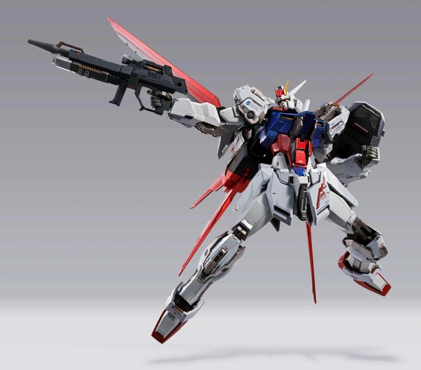 Bandai Metal Build Gundam Seed Aile Strike Gundam Action Figure Vintage Figure