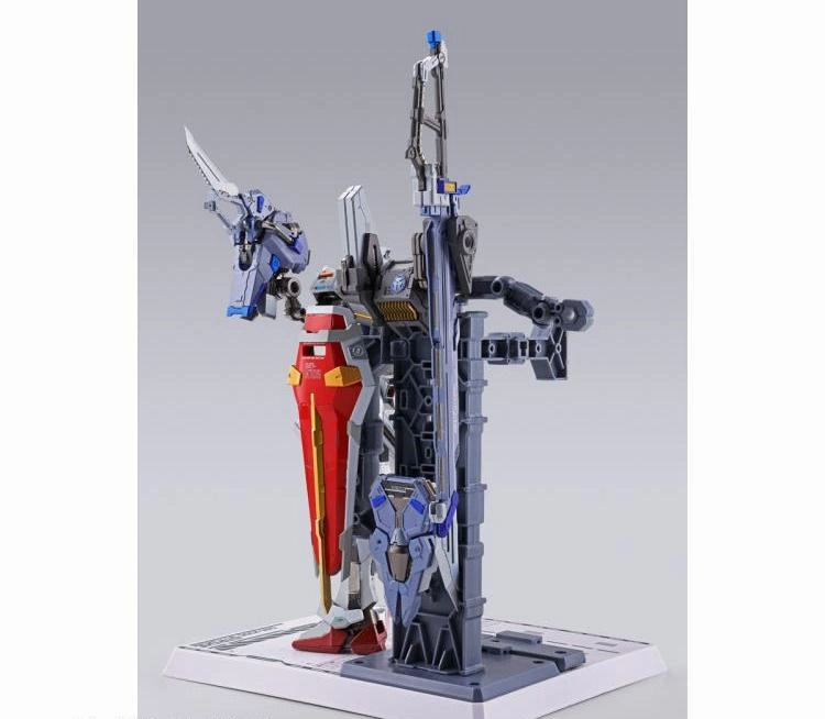 Superhero Statue Gift Idea Bandai Metal Build Gundam Seed Sword Striker Option Set Action Figure