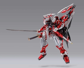 Bandai Metal Build Gundam Seed Vs Astray MBF-P02Kai Gundam Astray Red Frame Kai (Alternative Strike Ver.) Action Figure Collectors Statue Blog Feature