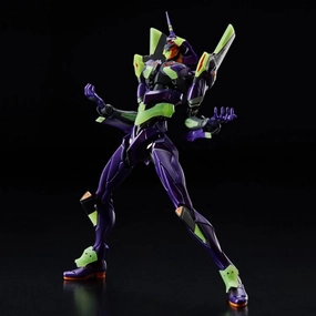 Art Exhibit Robot Model Bandai RG Neon Genesis Evangelion Unit-01 (Night Combat Color) Test Type Exclusive Model Kit