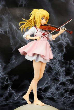 Pulchra 1/7 Scale Shigatsu wa Kimi no Uso (Your Lie in April) Kaori Miyazono PVC Figure Statue Native Art Ceiling Hung