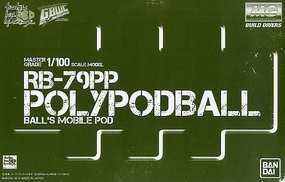 Gundam 1/100 MG Build Divers GBWC RB-79PP Polypodball Model Kit Exclusive Leisure Activity