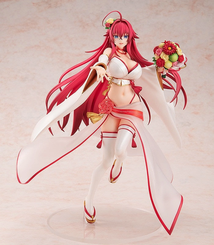 Kadokawa 1/7 High School DxD HERO Rias Gremory (Pure White Bikini Ver.) Scale Statue Figure Business gift Scandinavian design