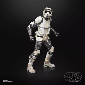 Hasbro Star Wars Black Series Carbonized Graphite Scout Trooper Exclusive 6 Inch Action Figure Hand Sculpted Full Set