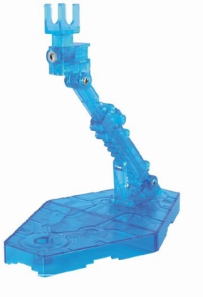 Safe For Children Fantasy Elf Gundam Action Base 2 Clear Aqua Blue Stand Model Kit