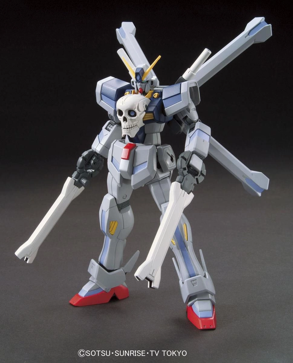Gundam 1/144 HGBF #014 XM-X9999 Crossbone Gundam Maoh Model Kit Personalized Exhibit