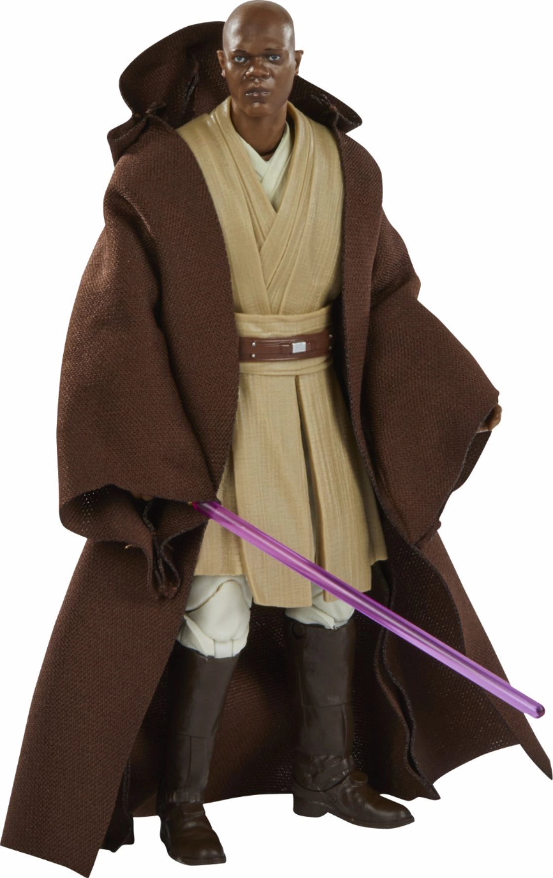 Hasbro Star Wars Black Series 50th Anniversary Episode I Mace Windu 6 Inch Action Figure Collector's Album
