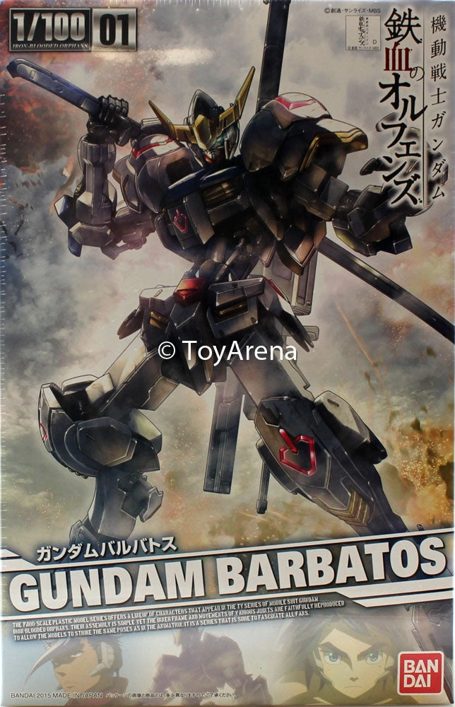 Gundam 1/100 NG #01 Gundam Barbatos Iron-Blooded Orphans Model Kit Mindfulness practice Film Prop