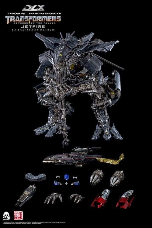 ThreeZero Transformers Revenge of the Fallen Jetfire DLX Action Figure Family friendly