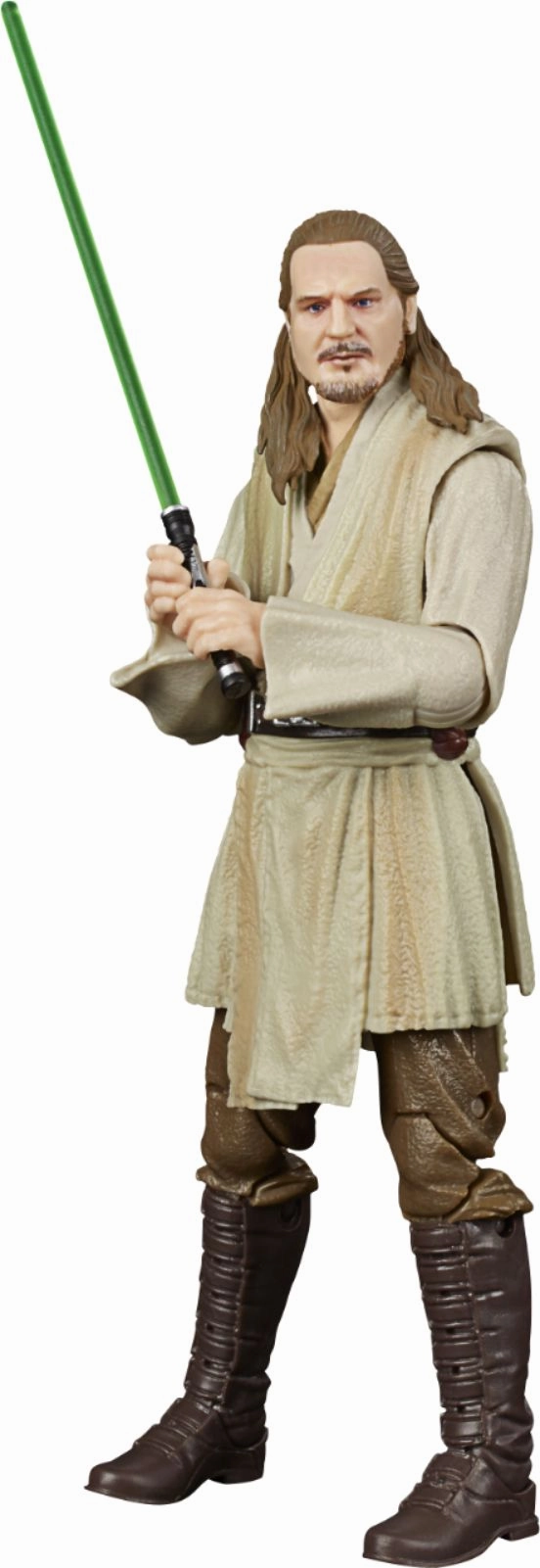 Factory Direct Hasbro Star Wars Black Series 50th Anniversary Episode I Qui-Gon Jinn 6 Inch Action Figure