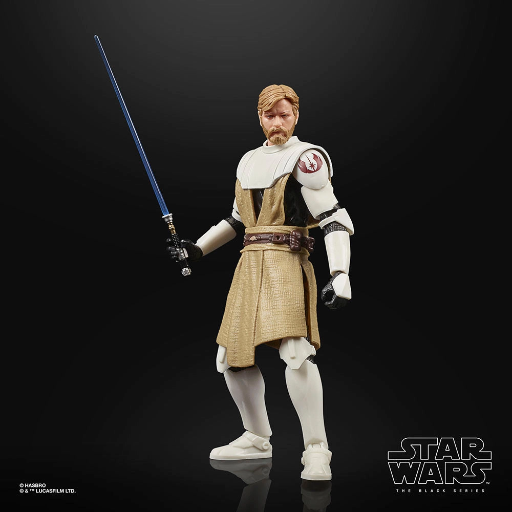 Award Winner Educational Display Hasbro Star Wars The Black Series Lucasfilm 50th Anniversary The Clone Wars Obi-Wan Kenobi 6 Inch Action Figure