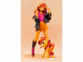 Vinyl Goods Kotobukiya Bishoujo My Little Pony Sunset Shimmer Statue Figure SV296
