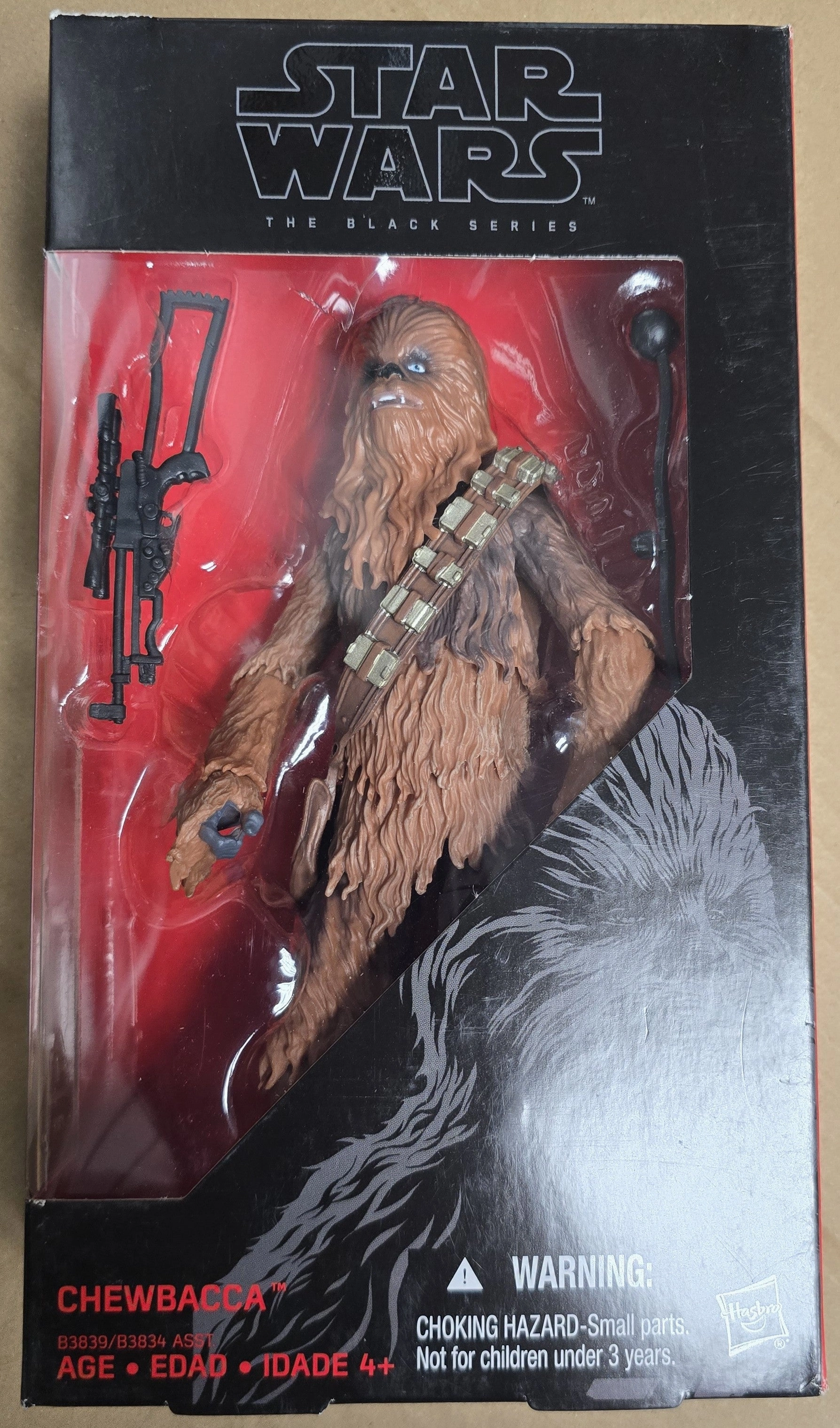 Hasbro Star Wars Black Series #05 Chewbacca 6 Inch Action Figure Comic Hero