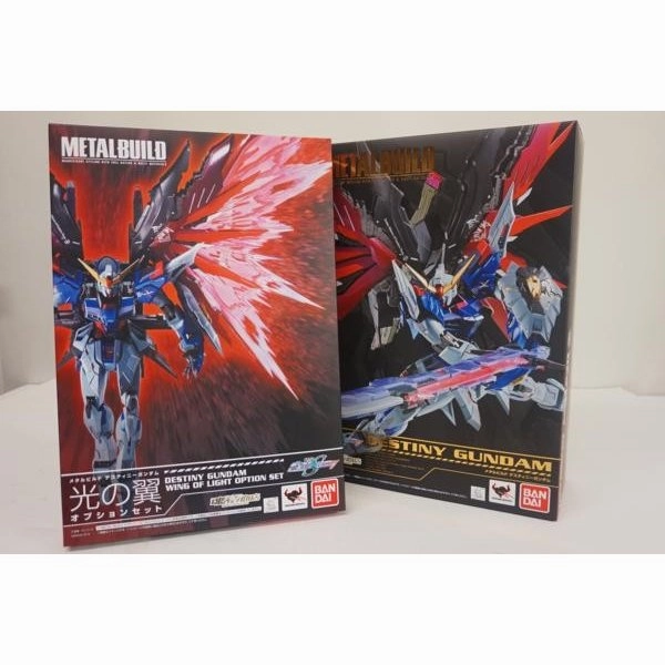 Beginner Friendly Brick and mortar Bandai Metal Build Gundam Seed Destiny Gundam Wings of Light Option Set