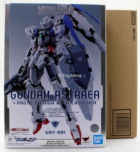 Toy Line Bandai Metal Build Gundam 00 Astraea   Proto GN High Mega Launcher Exclusive Action Figure