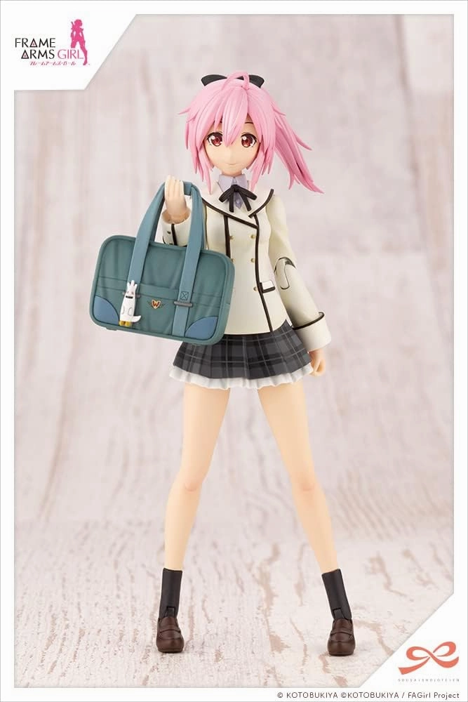 Kotobukiya 1/10 Sousai Shoujo Teien Ao Gennai (Wakaba Girls High School Winter Clothes Dreaming Style Happy Monochrome) Model Kit JK005 Desert Creature Collectible Character