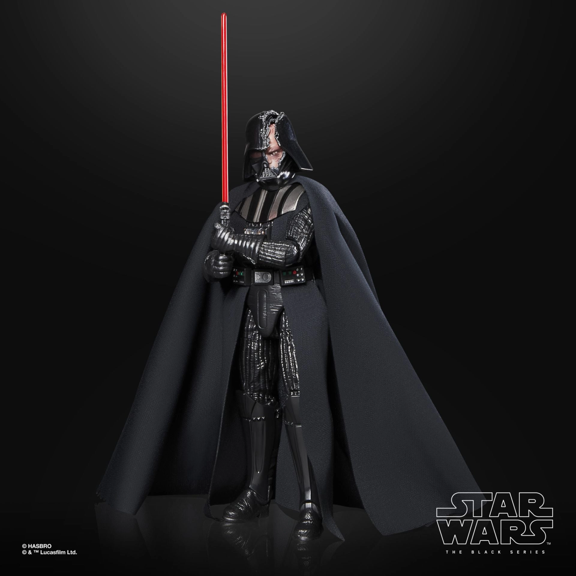 Customizable Toy Metallic Finish Hasbro Star Wars Black Series Obi-Wan Kenobi #15 Darth Vader (Duel's End) 6 Inch Action Figure