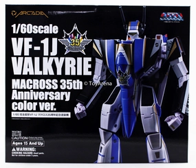 Arcadia Macross 1/60 VF-1J Valkyrie Macross 35th Anniversary Color Ver. Action Figure Blog Feature
