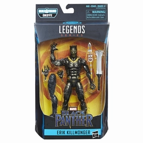 Marvel Legends Black Panther  Erik Killmonger (Okoye BAF) Chibi Statue Victorian Style