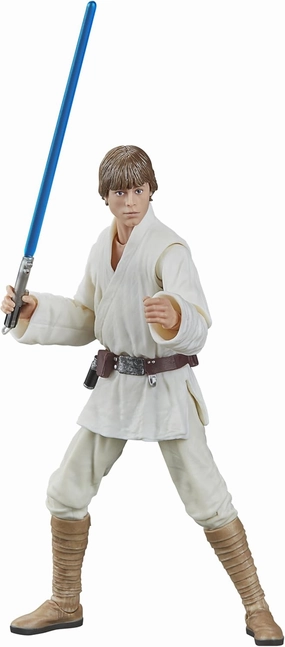 Hasbro Star Wars Black Series A New Hope #09 Luke Skywalker 6 Inch Action Figure Collector's Album Holiday Catalog
