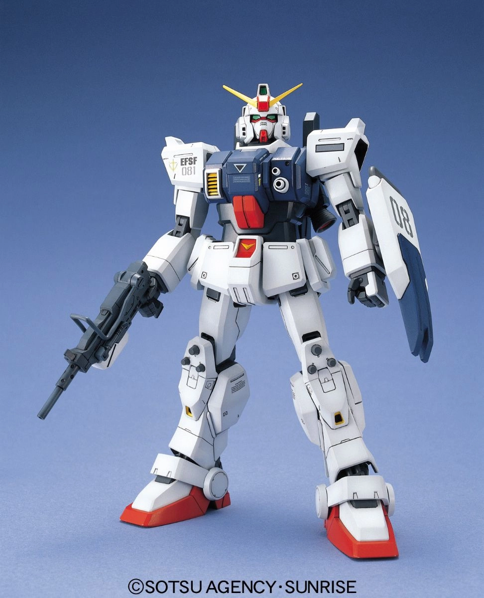 Gundam 1/100 MG 08th MS Team MG RX-79G Ground Gundam Model Kit Collectors Toy Flexible Figure