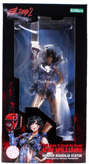 Shelf Display Kotobukiya Ash Williams Evil Dead2: Dead by Dawn Horror Bishoujo Statue SV220
